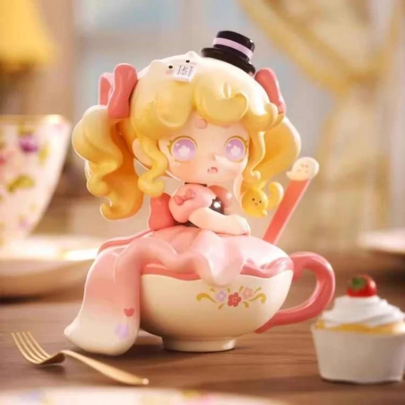 Original Blind Box Ghost Keeno Second Generation Mysterious Treasure Series Cute Doll Ornament Girl Toy Gift