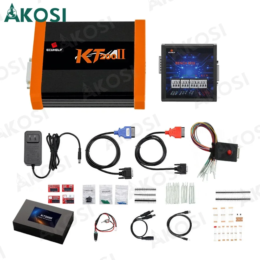 Фото Для KT200 Gen2 KT200II 2023, новый программатор ECU, поддержка чипа ECU, настройка DTC OBD/BOOT/BDM/JTAG №3