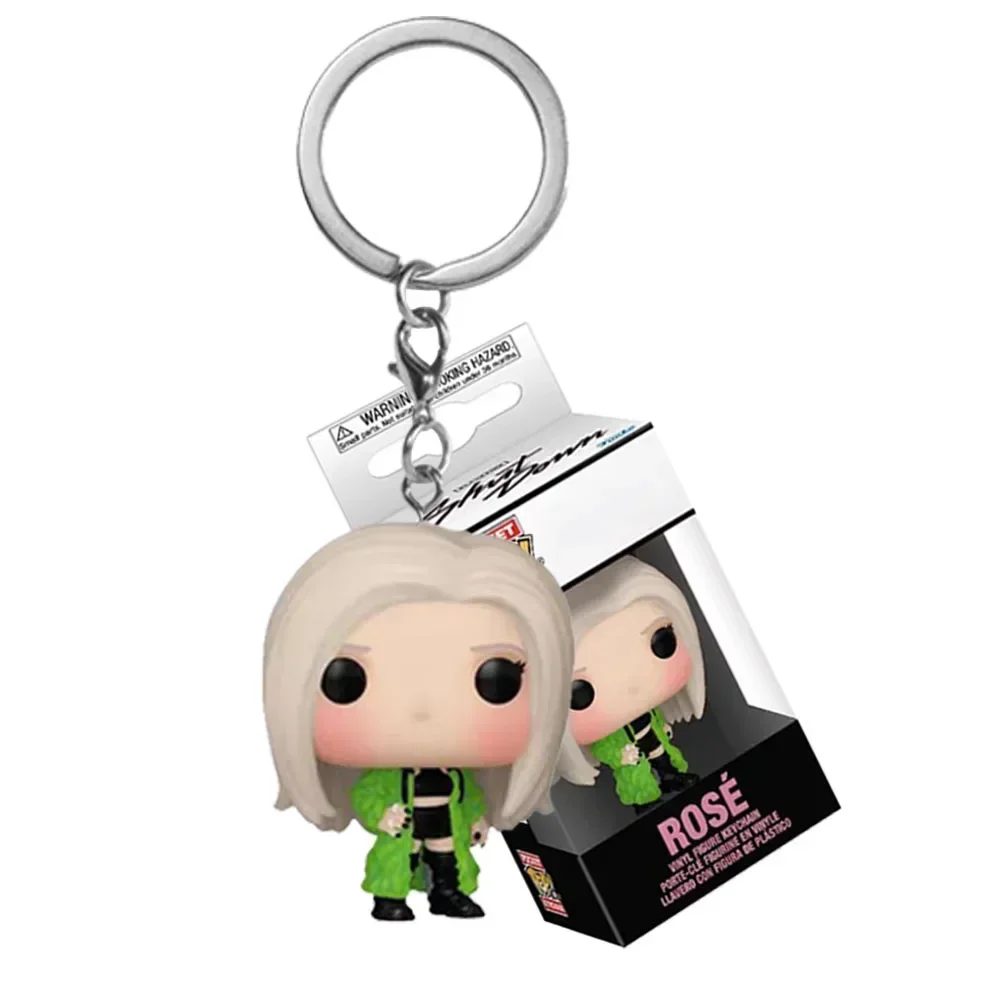 

Винил брелок MINISO Jisoo Rose Lisa Jennie