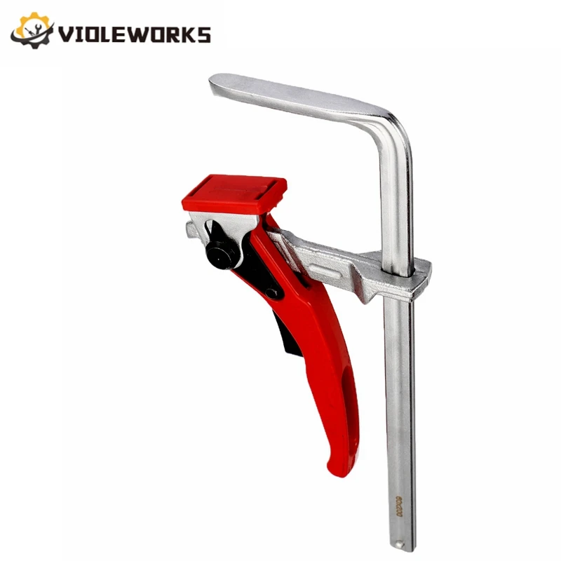 

120/200/300mm MFT Clamp Quick Guide Rail Clamp F Clamp for MFT and Guide Rail System Hand Tool Woodworking DIY Different Sizes