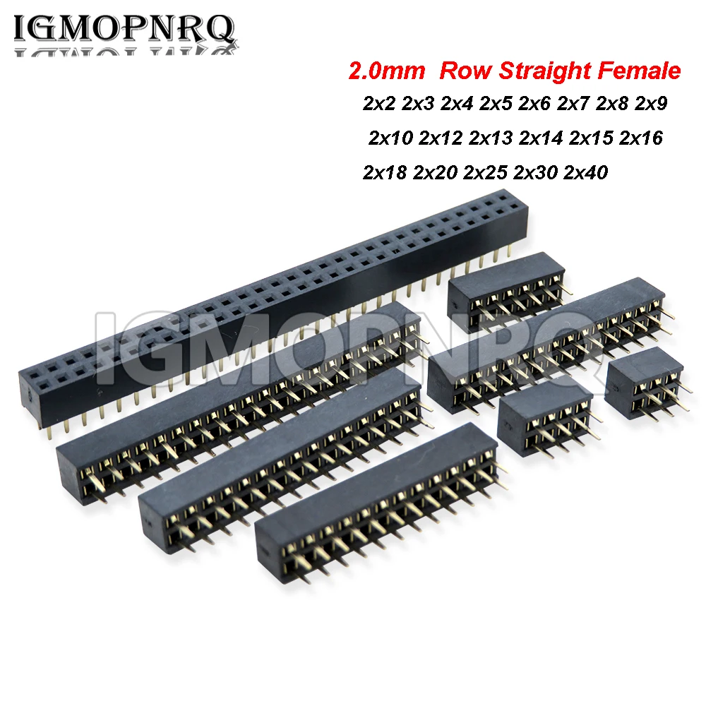

10 шт. 40-контактный двухрядный разъем IGMOPNRQ