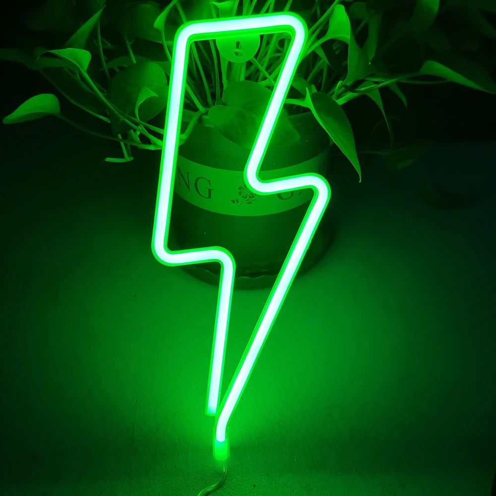 Светодиодный неоновый светильник для украшения комнаты настенный декоративный