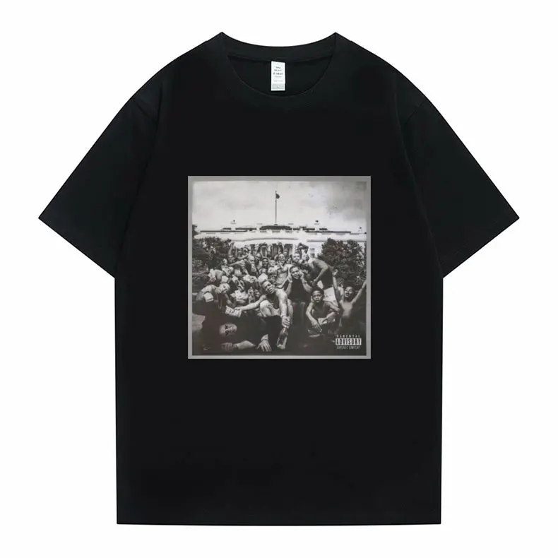 

Hip Hop Rapper Kendrick Lamar Good Kid Tshirt Fashion Tops Men Women Casual Loose Tee Shirt Short Sleeve Man T-shirt Streetwear