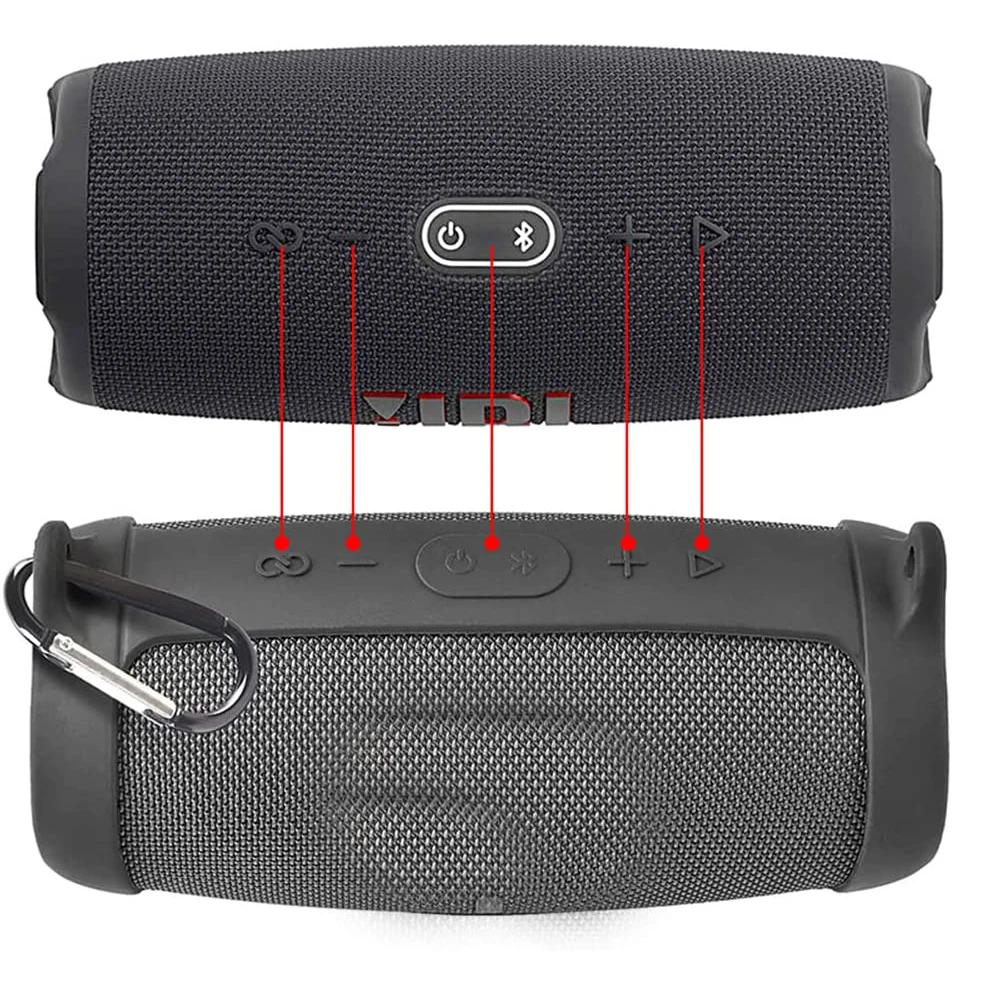 Силиконовый чехол для JBL Charge 5 с Bluetooth-совместимым динамиком дорожный защитный