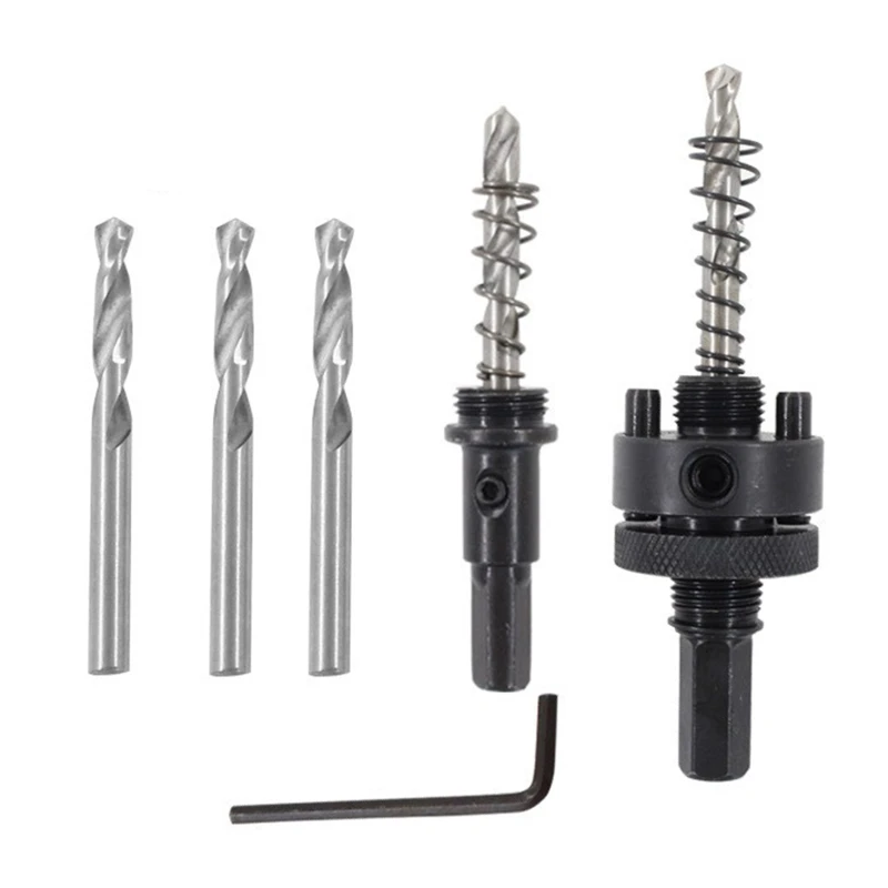 

WSND Self Centering Drill Bit for Woodworking Multifunctional High Speed Steel Positioning Drill Bit Hinge Cabinet Drill Bits