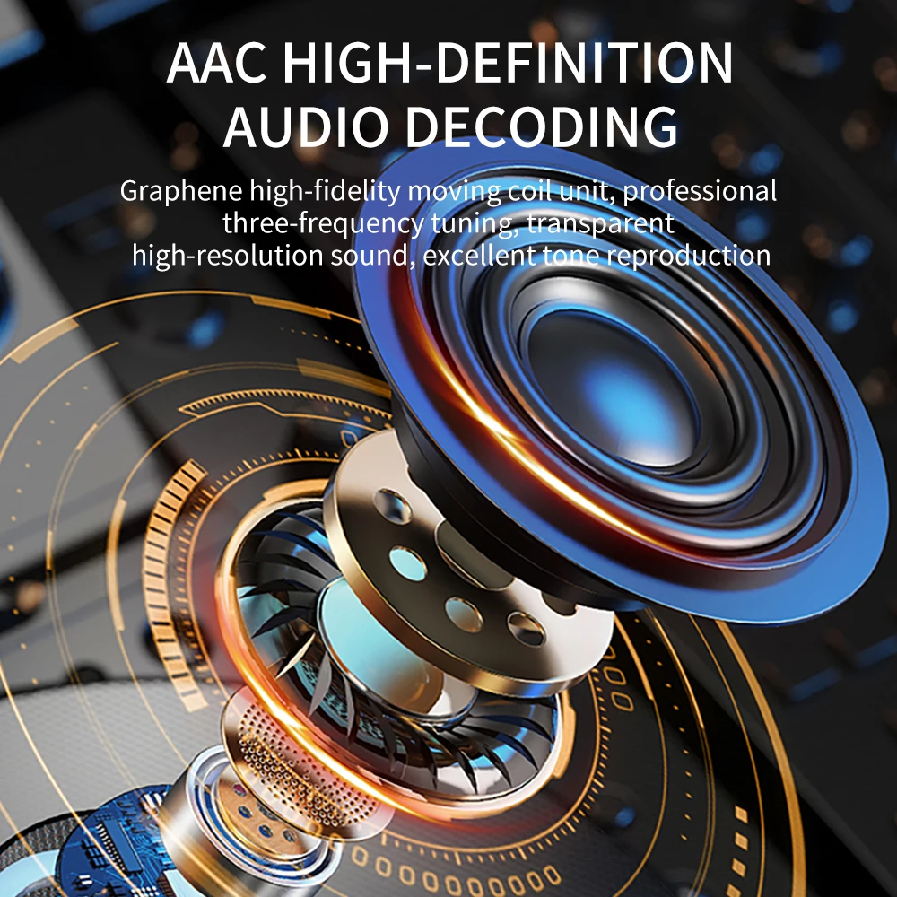 Беспроводные наушники ANC Hi-Fi стерео с активным шумоподавлением