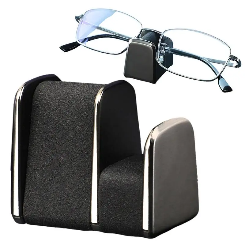 

Glasses Holder For Car Universal Auto Eyeglasses Organizer Stand Eyewear Retainer Sunglasses Holder Display Stand Car Dashboard