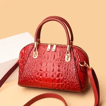Luxury Designer Ladies Handbag Crocodile Pattern Women Tote Oblique Bag European and American Style Messenger Shoulder Large Sac