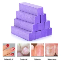10pcs buffing nail sponge sanding block nail file pedicure manicure nail art tools nail polish durable undamaged nails unisex