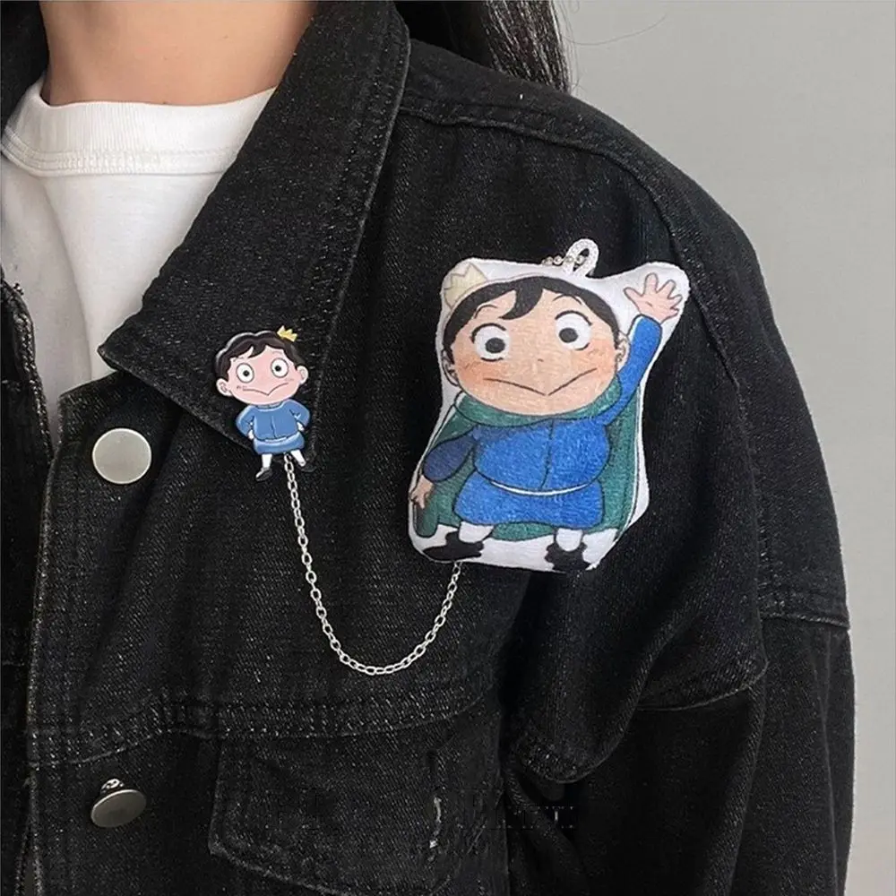 

Cute Bojji Figures Women's Brooch on Clothes 2022 Ranking of Kings Kage Doll Anime Briefcase Badges on Backpack Jewelry Men Gift