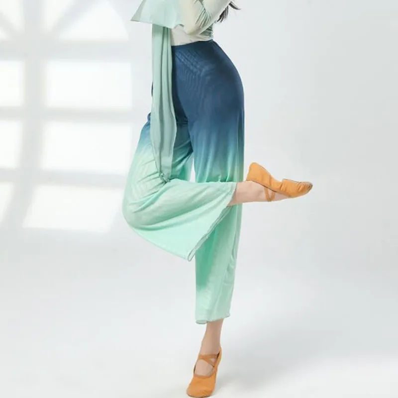 2-слойные марлевые брюки классическая танцевальная одежда для выступлений на