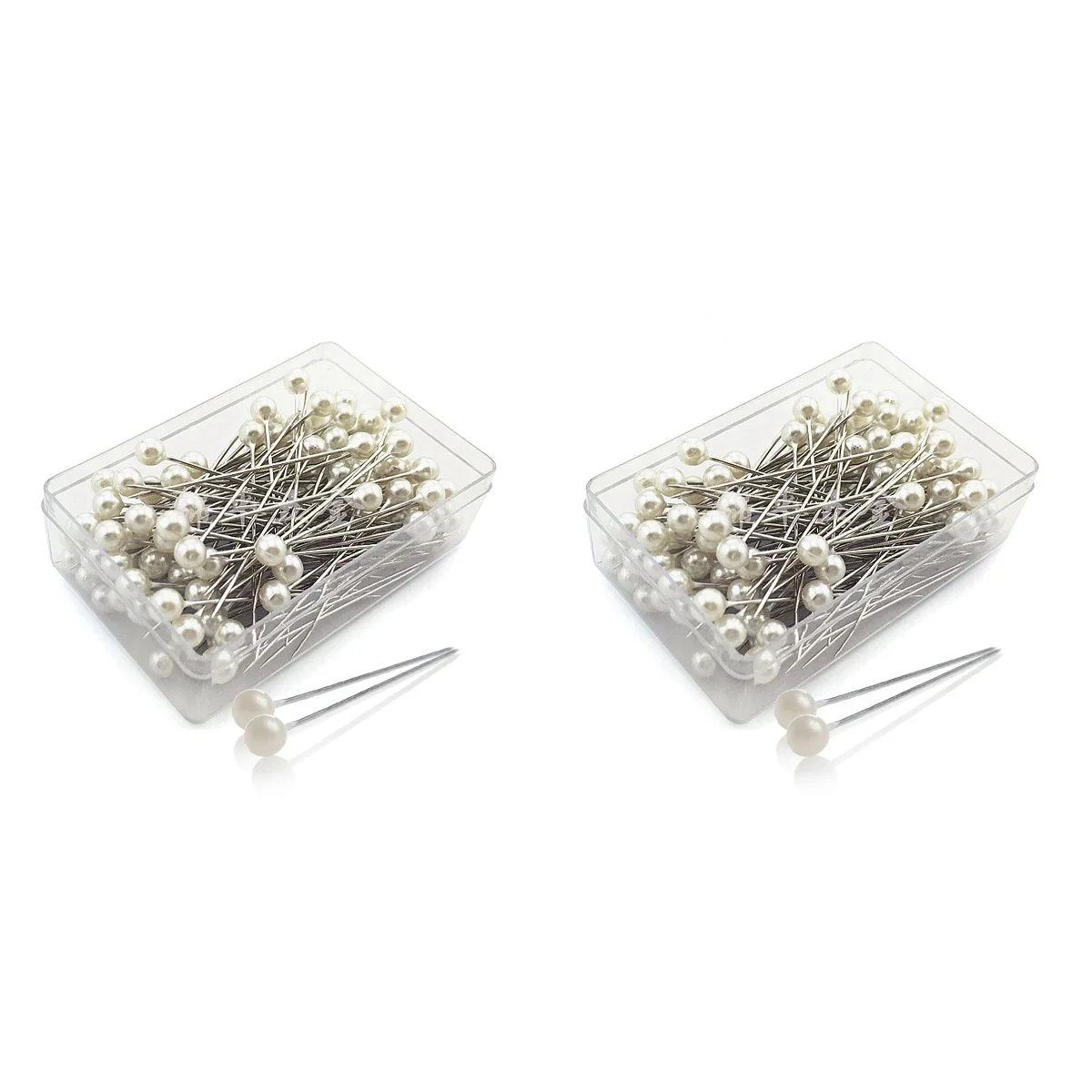 

Head Pearl Straight Sewing Pin Quilting Teardrop Bouquet Corsage Jewelry Craft Wedding Pearlized Crystal Faux Boutonniere Making