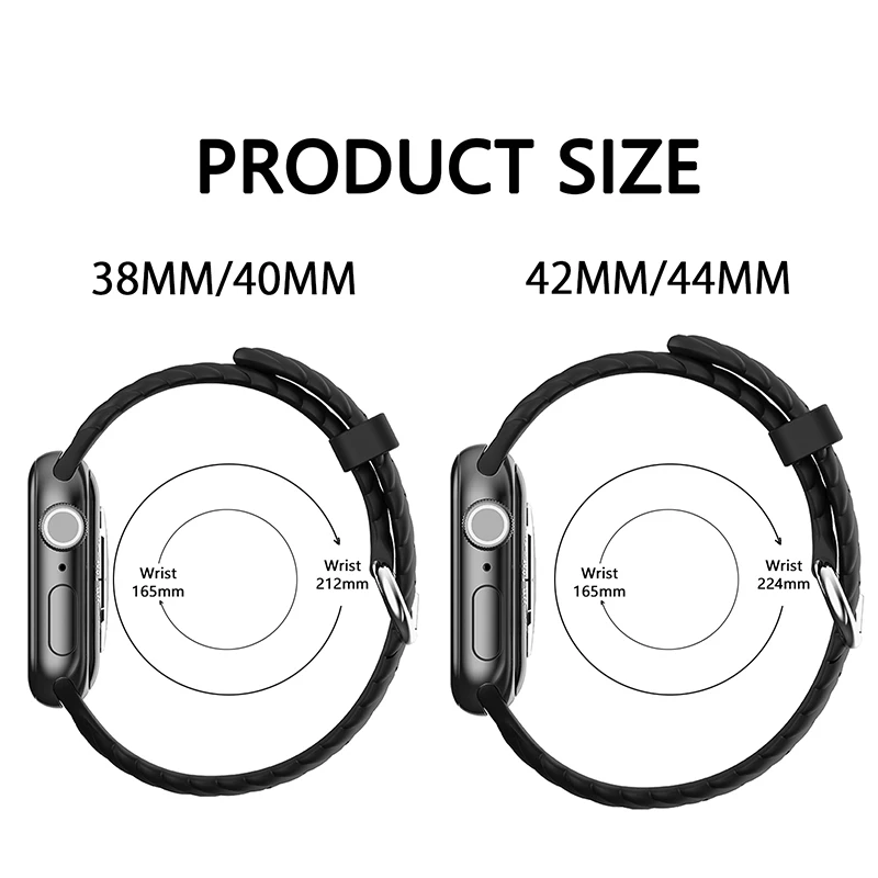 9Colors Sports Silicone Watch Strap For Apple Watch Band 44/45/42Mm, 41/40/38Mm Smart Accessories Iwatch Series 8 Ultra 7Se3564