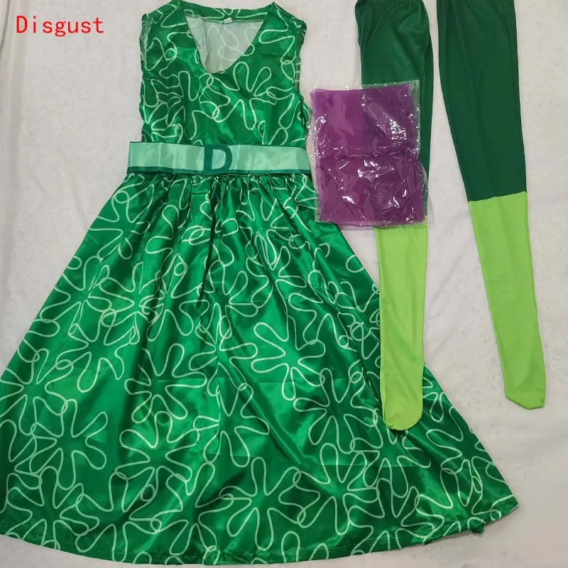 Аниме Косплей внутри Oute Joy костюм восторг платье для Хэллоуина полный комплект