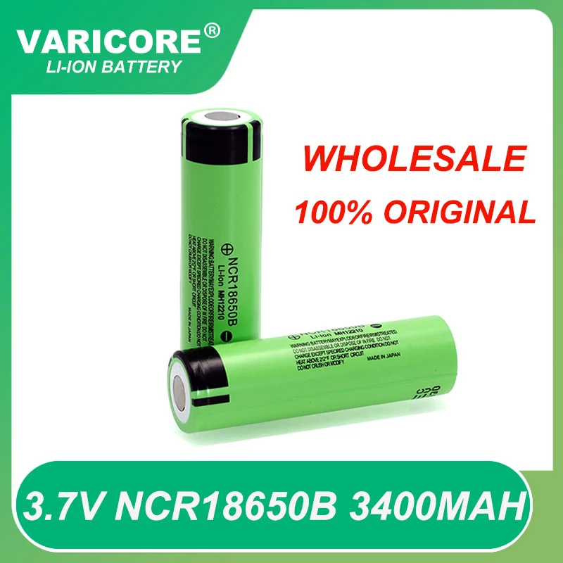 

Литиевая аккумуляторная батарея NCR18650B, 100% в, 3,7 мАч