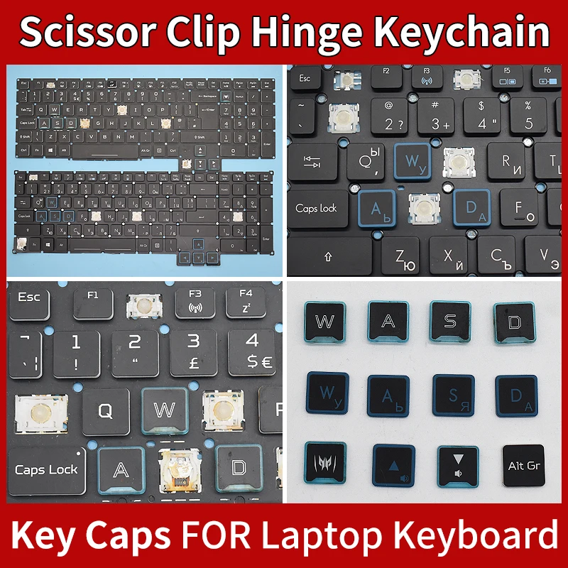 Замена для Acer Predator G5-793 17X 15 GX Φ/593 Φ/792 Φ 793 защелка ключей с петлей и ножницами