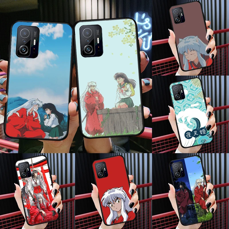 

Inuyasha Case For Xiaomi Mi 11T Pro 12 Mi 11 Lite Cover For POCO X4 Pro X3 GT F3 M3 M4 X3 Pro Cover