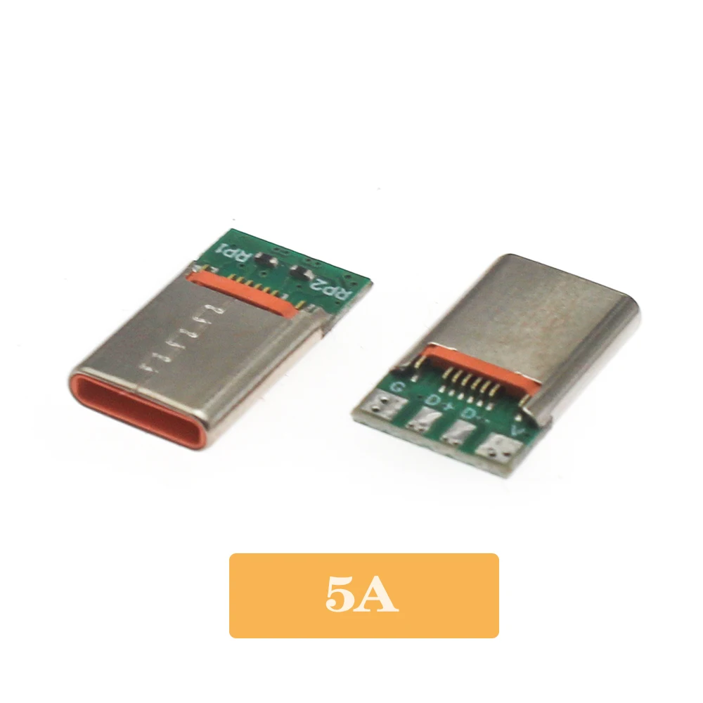 Разъемы USB Type-C 16-контактные Mozg 3A/5A