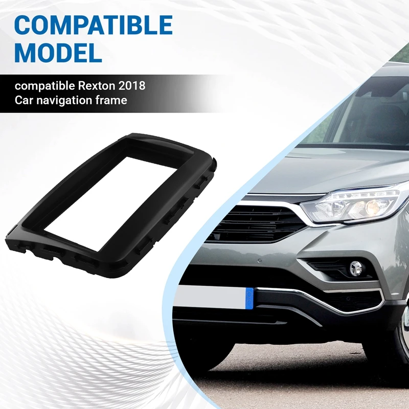Рама для автомобильного радио 9 дюймов Ssangyong Rexton 2018 установка DVD GPS Mp5 комплект