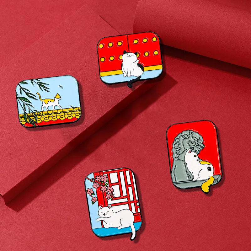 Брошь в китайском стиле для путешествий