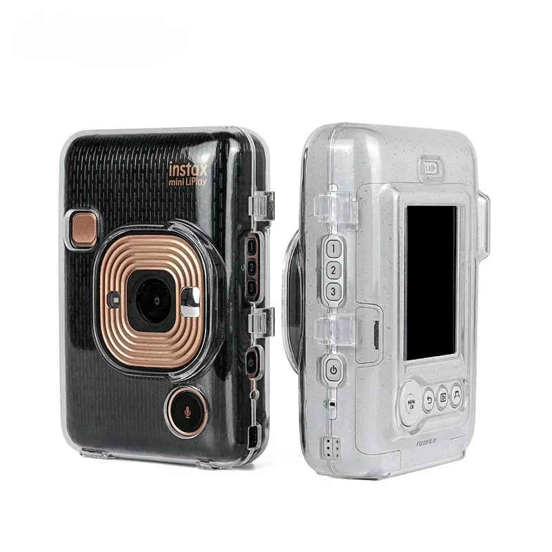 Прозрачный кристаллический защитный чехол из ПВХ для чехла камеры Fujifilm Mini Liplay J60A