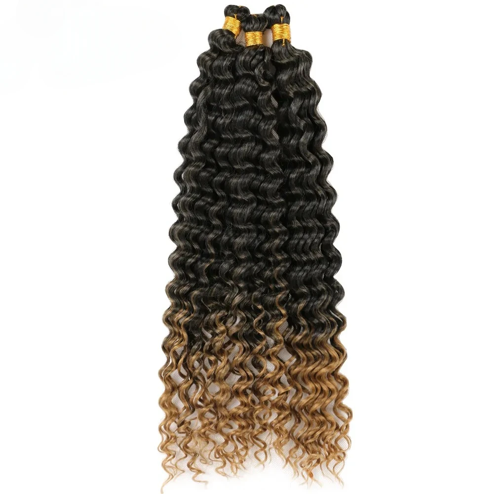 Женские Натуральные Волнистые Синтетические Волосы Для Наращивания Большие