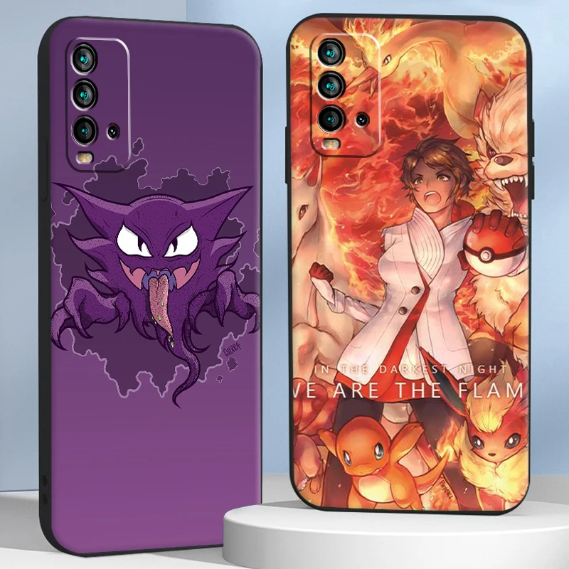 

Pokémon Bandai Anime Phone Cases For Xiaomi Redmi 7 7A 9 9A 9T 8A 8 2021 7 8 Pro Note 8 9 Note 9T Funda Unisex TPU Shell