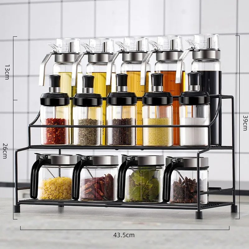 

Oliv Oil Spice Jars Set Glass Sprayer Sugar Spice Jar Organizer Kitchen Oilers Mini Botellitas Para Plastic Storage Container
