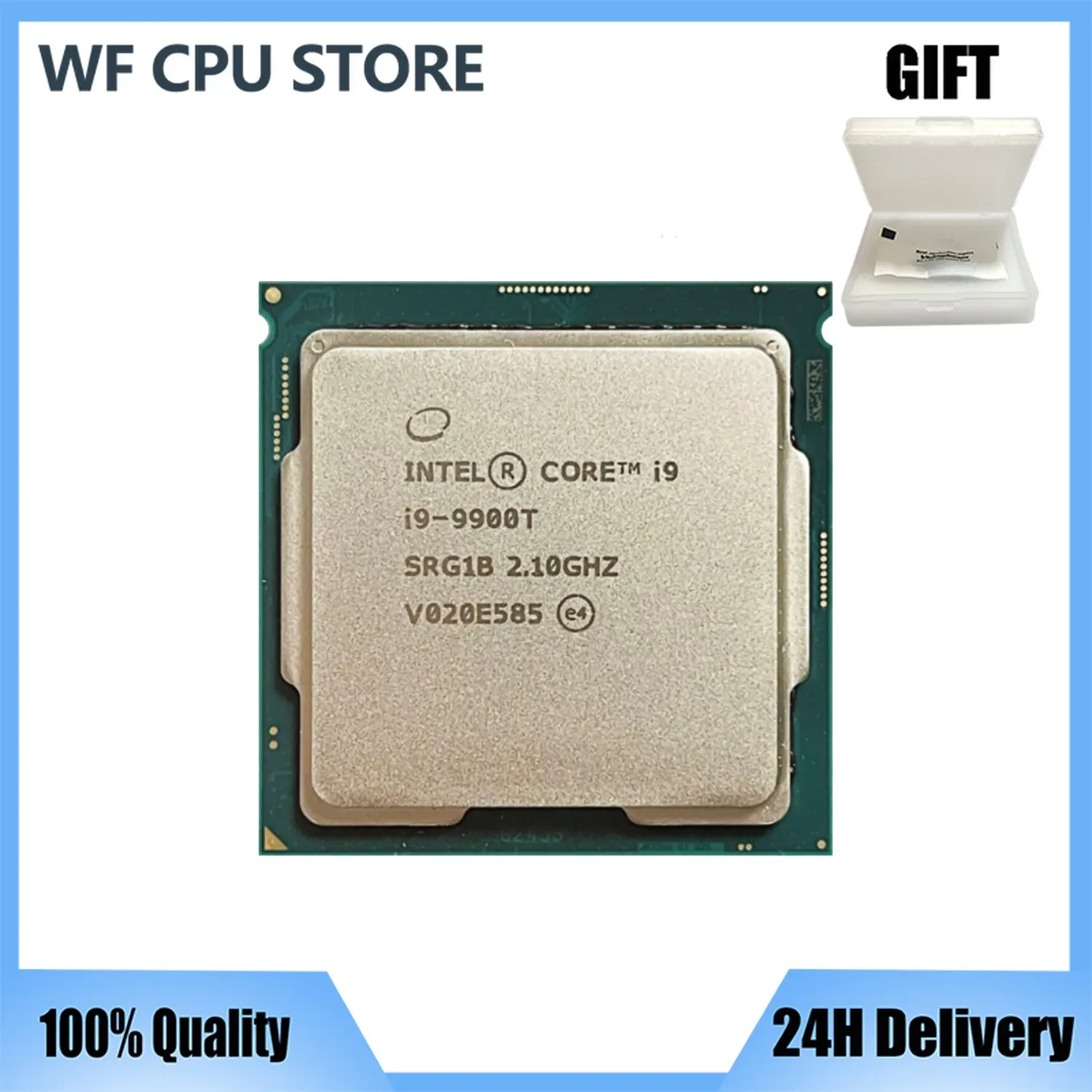 

Процессор Intel Core i9-9900T i9 9900T 2,1 ГГц восемь ядер шестнадцать потоков процессор 16 Мб 35 Вт LGA 1151