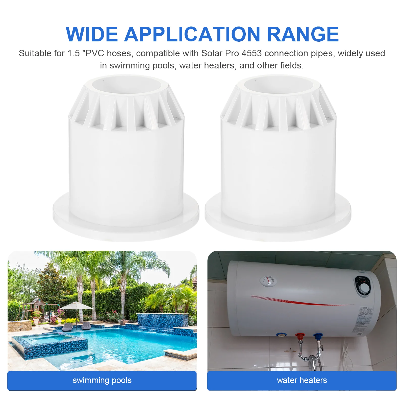 Рисунок 2 - пластиковые адаптеры для шланг