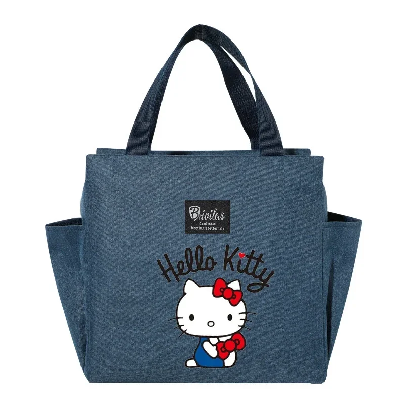 Сумки для обеда Hello Kitty аниме Sanrio сумка пикника мультяшный изолированный пакет