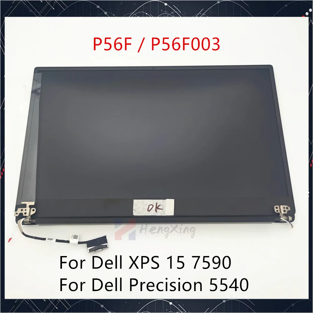 

Qriginal 15.6" For Dell XPS 15 7590 LCD Screen Touch Assembly Precision 5540 Display With Cover P56F P56F003 FHD UHD Tested