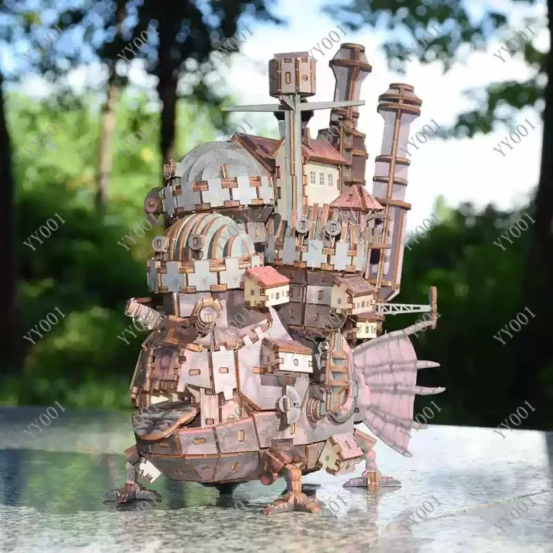 Деревянная сборная модель-головоломка 3D с анимацией для складывания, объемный пазл (art.: 3920d90ba4dbe) - 3920d90ba4dbe