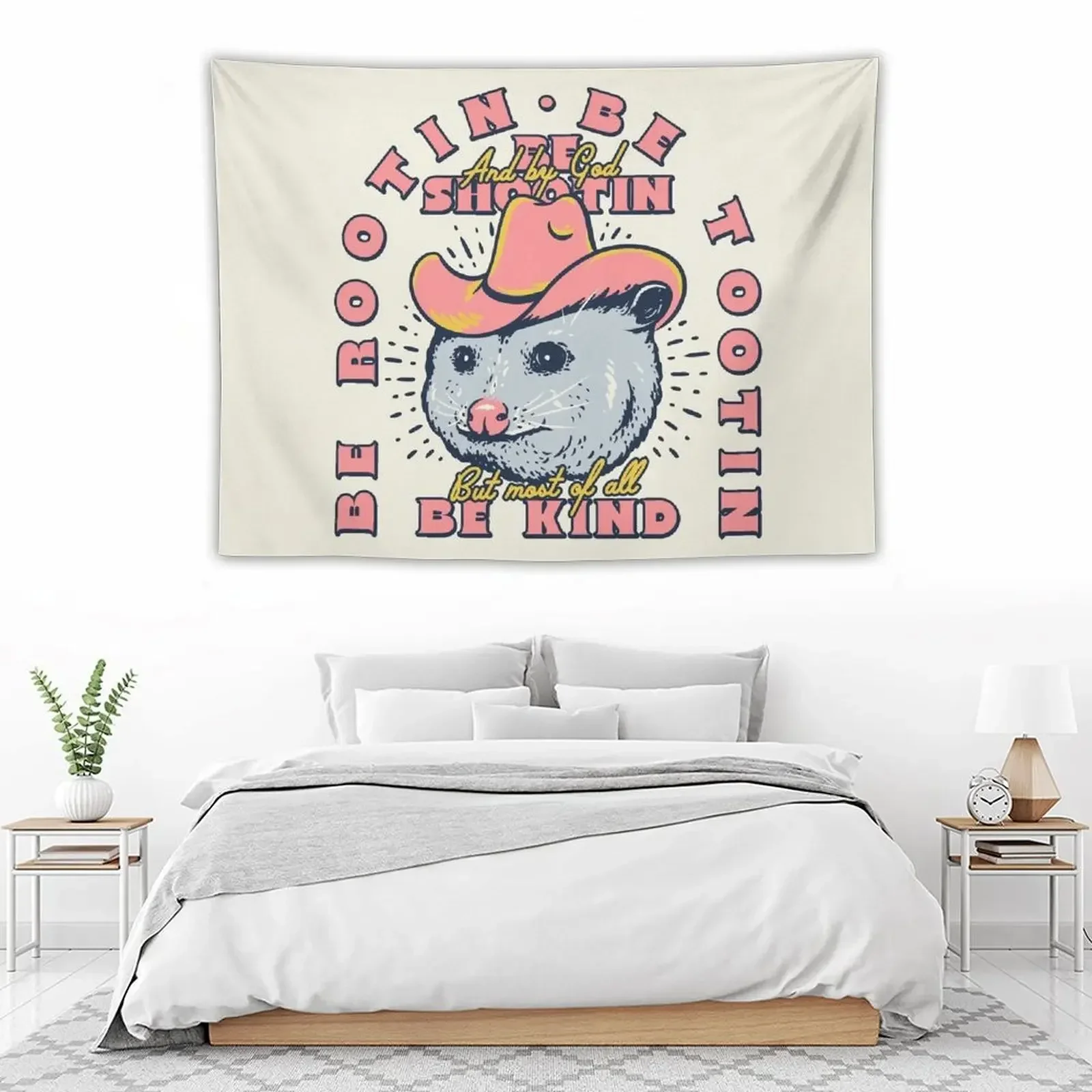 Ротин тоотин Shootin Possum | Opossum ковбойский Совет Космос Cowgirl стиль кантри коврик для