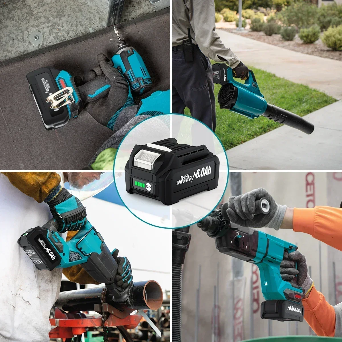 Литий-ионный аккумулятор для Makita 40 В