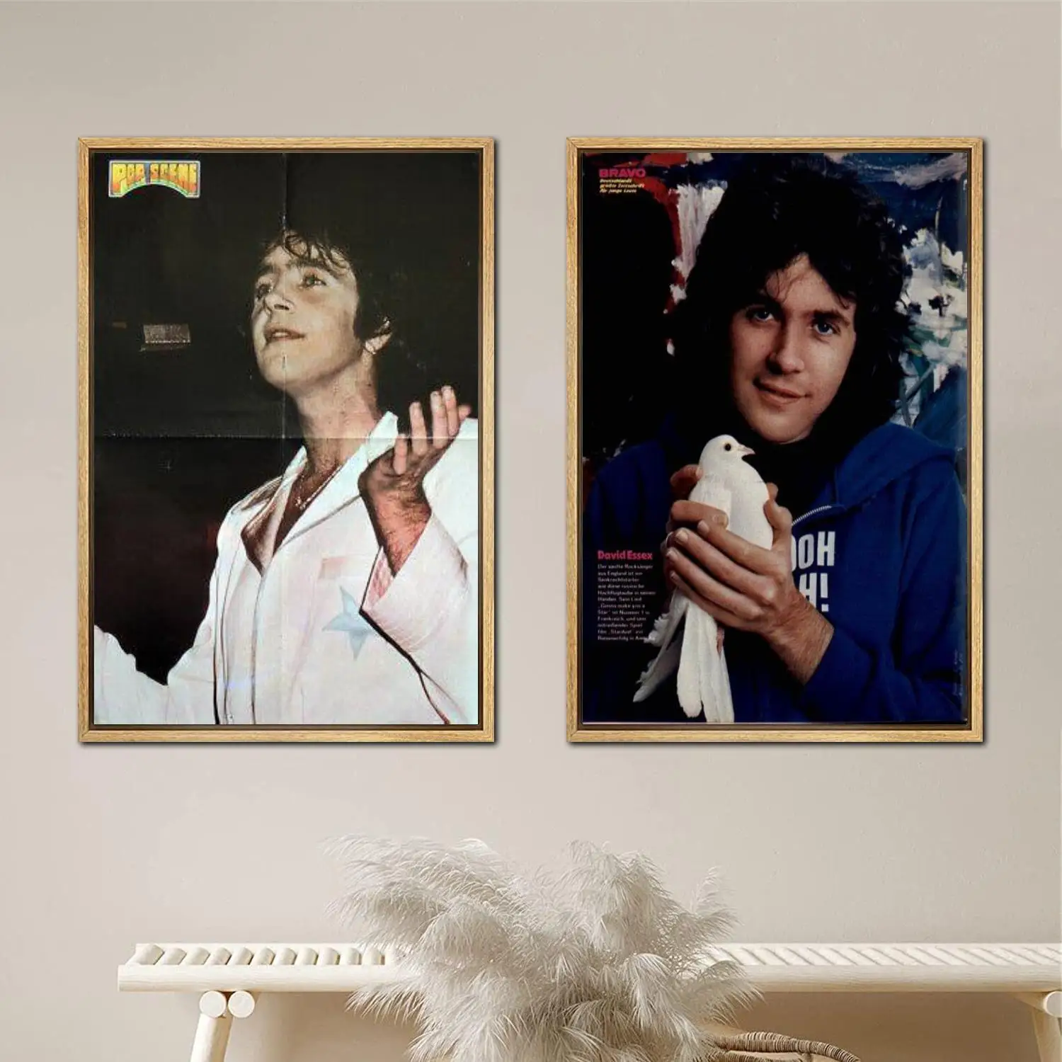 David Essex Poster Painting 24x36 Wall Art Canvas Posters room decor Modern Family bedroom Decoration Art wall decor
