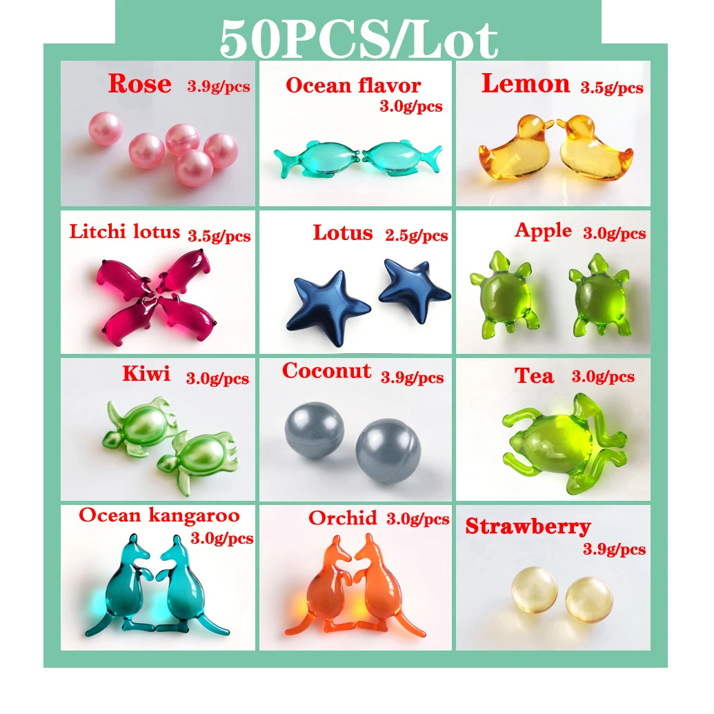 

50PCS/Lot Spa Essential Oil Bath Oil Beads Pearl Bath Bead Body Moisturizing Essential Oil Prevents Skin From Drying