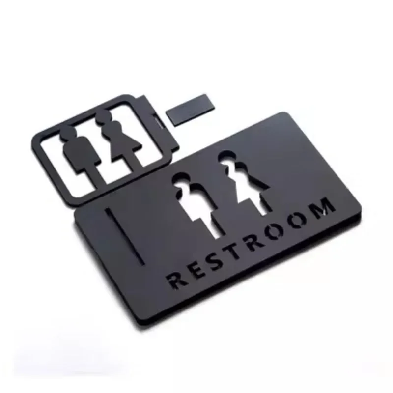 Наклейка на стену унитаза для мужчин и женщин