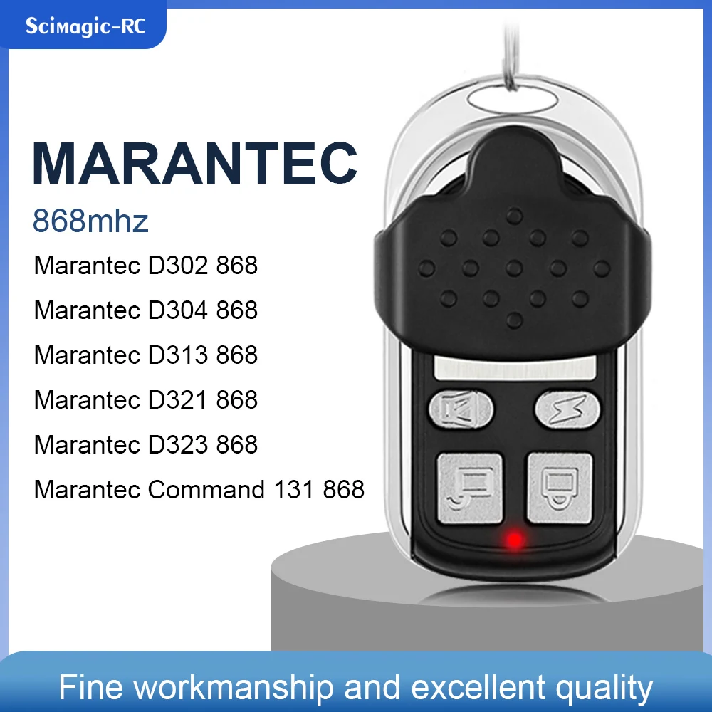 

Command Marantec 868MHz Digital D302 D304 D313 D321 D323 D382 D384 Garage Door Remote Control Marantec 131 868 Opener Controller
