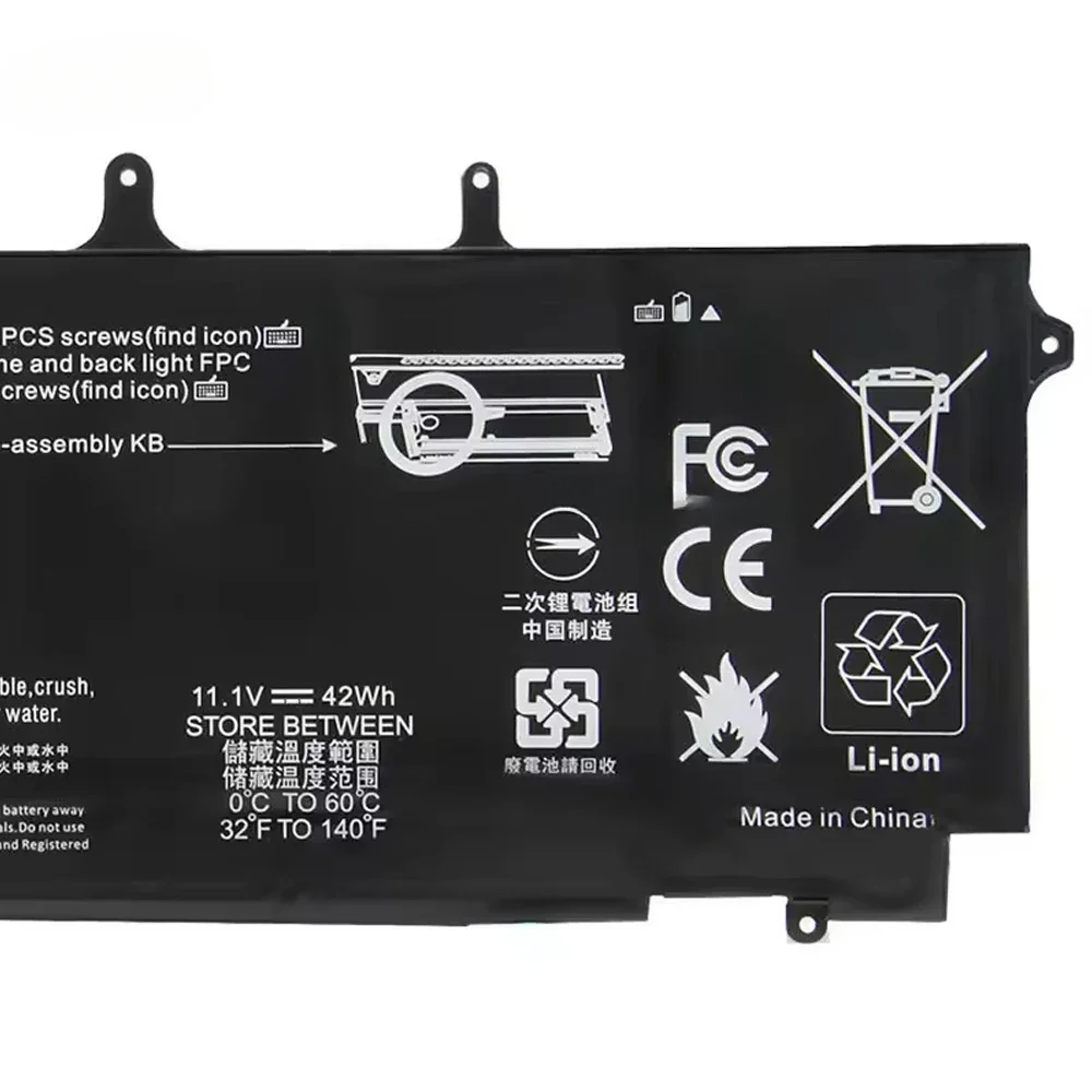 Аккумулятор BL06XL совместимый с EliteBook Folio 1040 G0 G1 G2 HSTNN-DB5D IB5D W02C 722236-171 1C1 271 2C1 722297-001 F450C