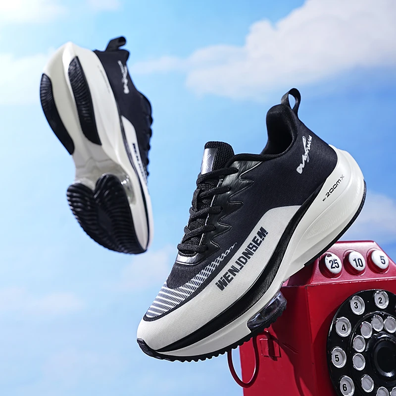 CABLVYU Men Running Shoes Sneakers for Men Air Cushioned Breathable Men's Sneakers Man Casual Shoes Male Shoes Platform Shose