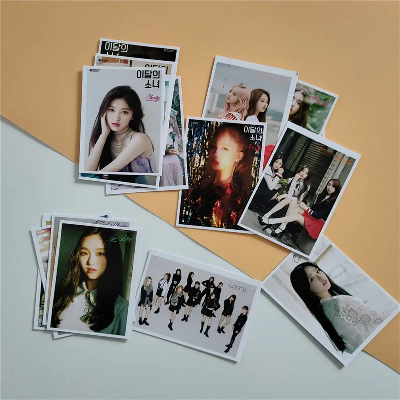 16 шт. Kpop LOONA LOMO Card альбом для девушек MV любимый самодельный фотоальбом Jeon Hee Jin Go Won