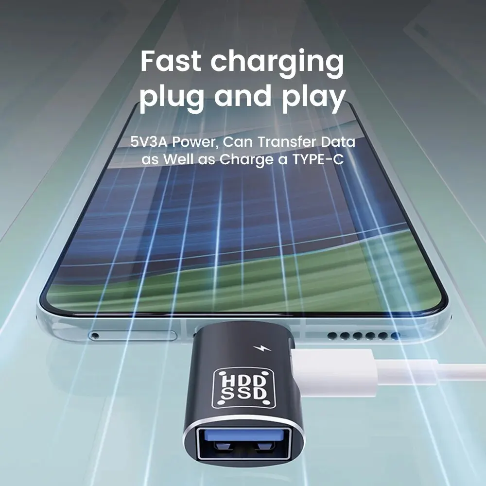 Адаптер Type C OTG внешний адаптер для USB 2 0 Женский Macbook Xiaomi HUAWEI Samsung коннектор