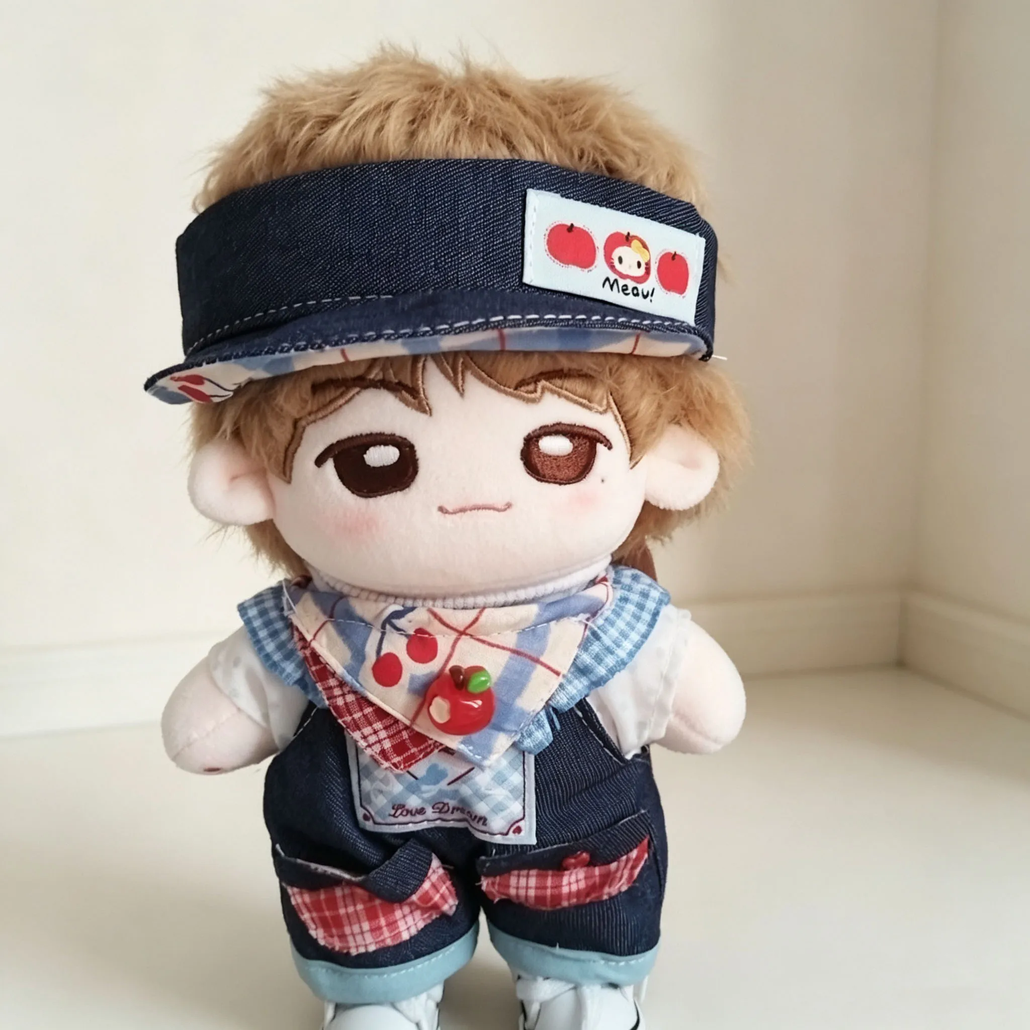 Фото Мягкая кукла WOOZI Kpop Idol 20 см: Красивые парни для переодевания, хлопковая кукла, подарок для детей и фанатов №1