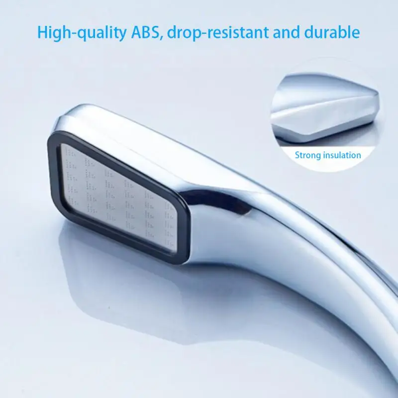 1 шт. гальваническая серебряная насадка для душа высокого давления экономия воды