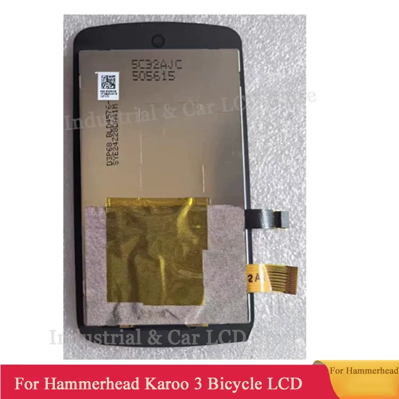 Для велокомпьютера Hammerhead Karoo 3: оригинальный ЖК-дисплей, OLED-экран, запасные части для замены (включая ЖК-дисплей + сенсорную панель + защитное стекло). (art.: 3920dced27ebc) - 3920dced27ebc