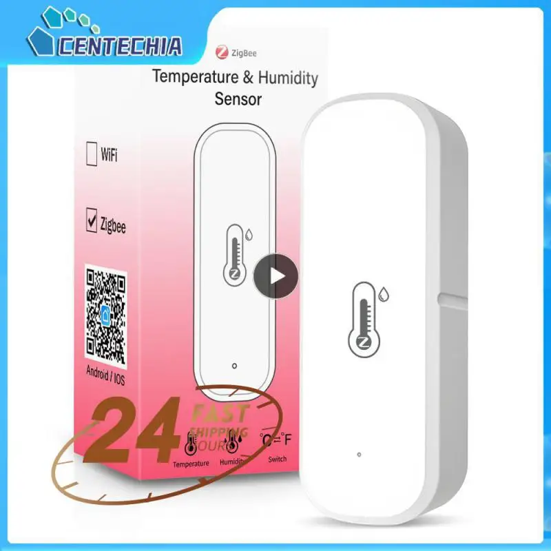 1 ~ 10 шт. мини-датчик температуры и влажности приложение Tuya голосовое управление