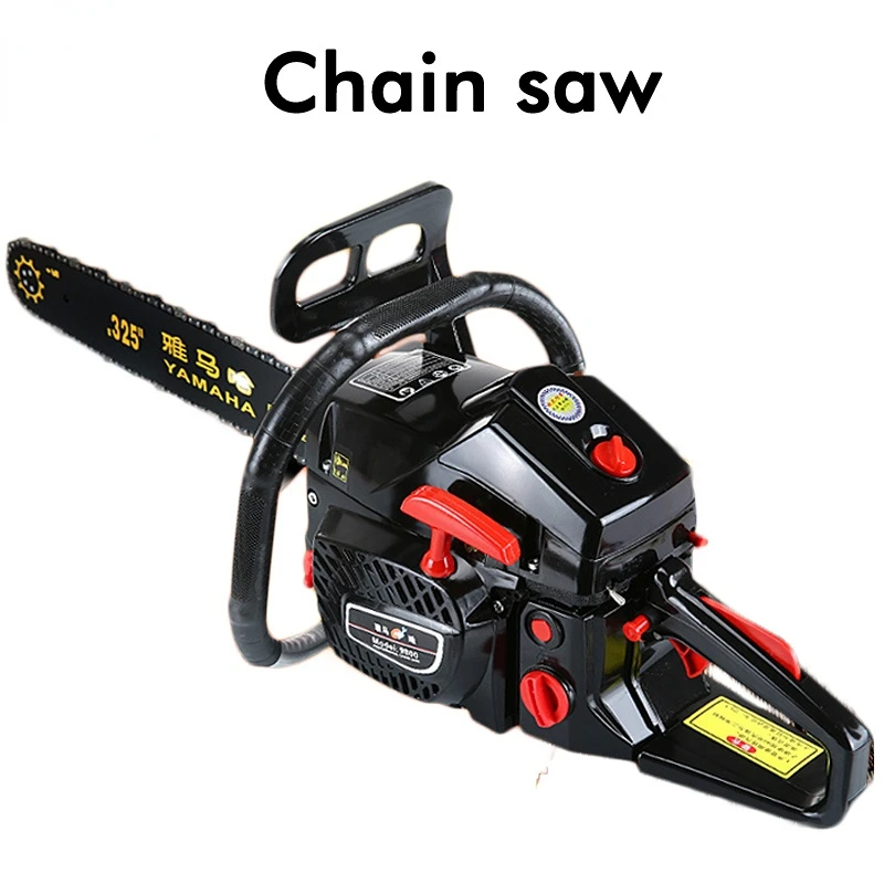 

3.8KW High Power Gasoline SawHand Held Chain Saw Cutting Wood Machine Oil Logging Saw Machine Garden Tools