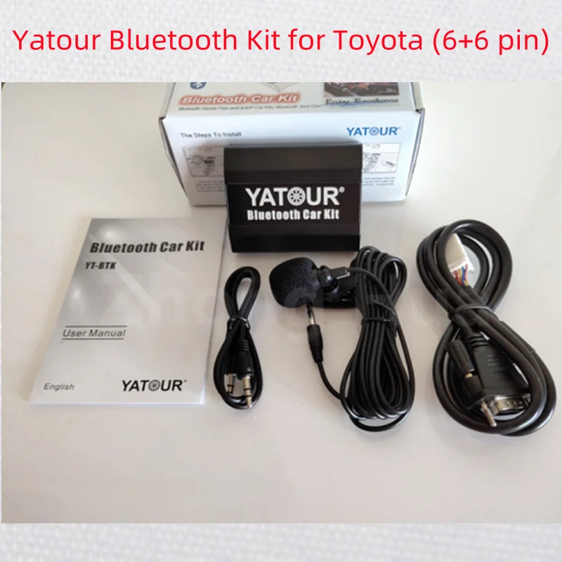 Yatour аудио Bluetooth для Toyota Lexus Avensis Camry Corolla RAV4 Автомобильный MP3-плеер YTBTK AUX Стерео