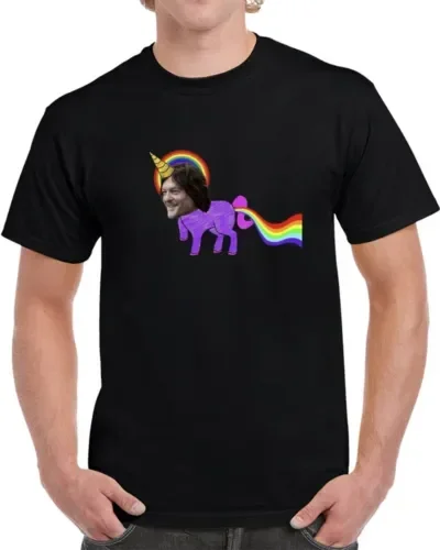 Normicorn Ходячие мертвецы Дэрил Диксон модная футболка с длинным или коротким